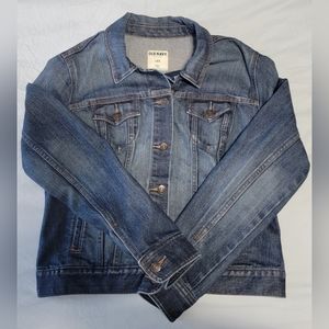 Old Navy Dark Denim Jacket, Woman's Large